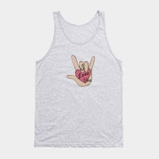 ILY - I Love You Tank Top